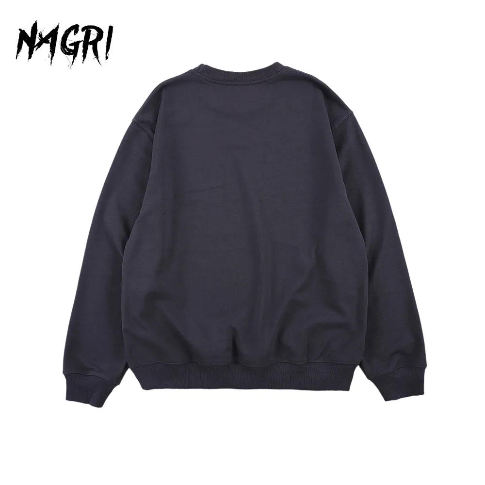 Abc Letter Graphic Sweatshirt