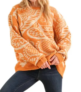 And The Why - By Your Side Paisley Sweater