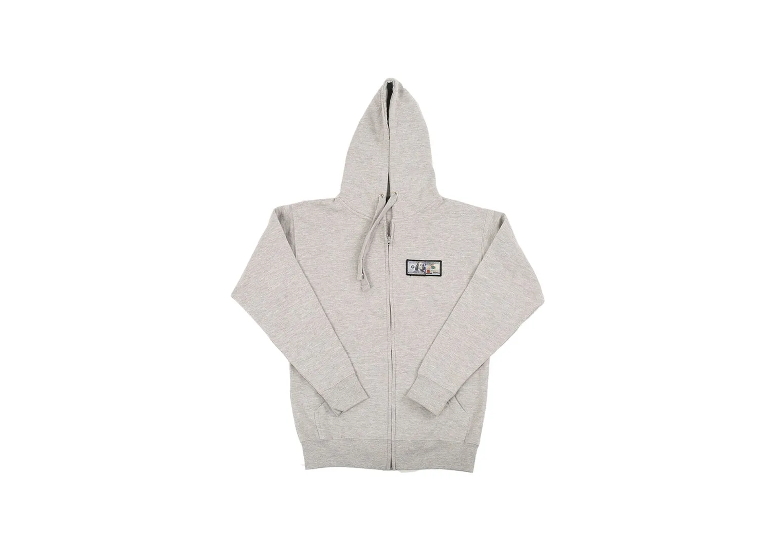 'Blue Hundreds' Zip Up Hoodie
