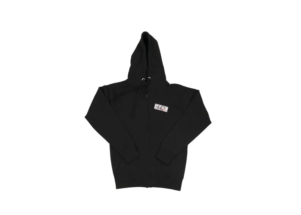 'Blue Hundreds' Zip Up Hoodie