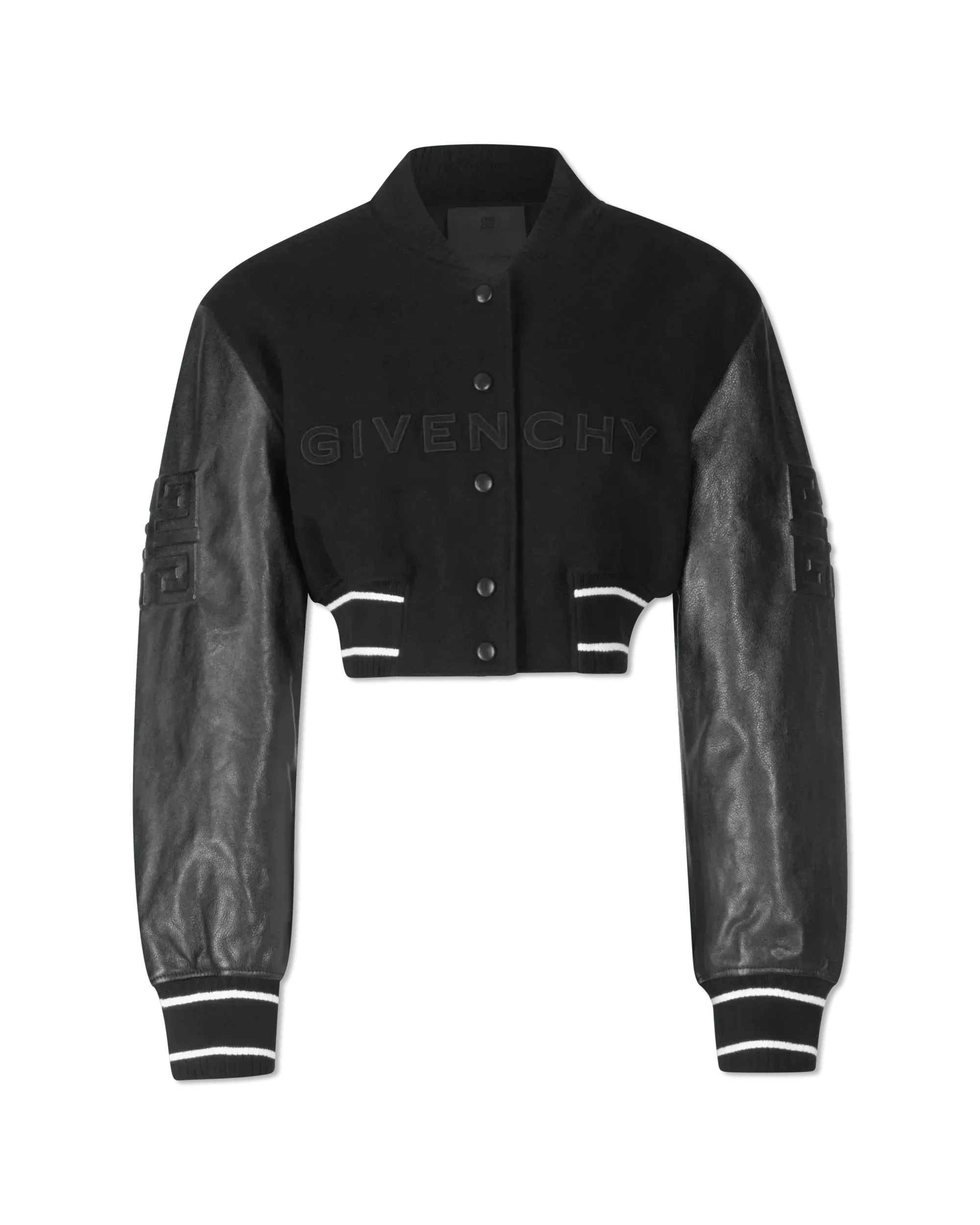 Cropped Bomber Jacket