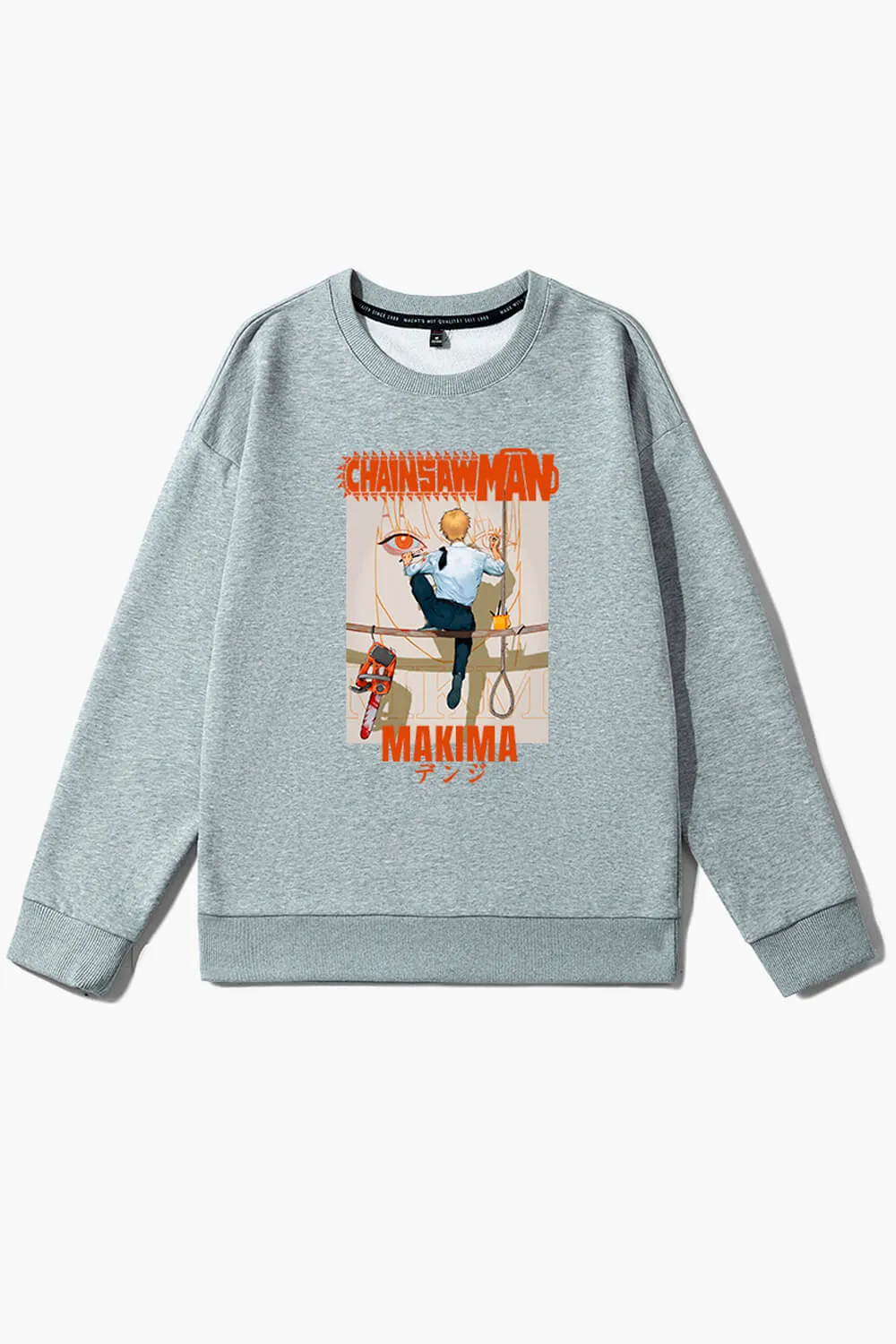 Denji Painting Makima Face Sweatshirt Chainsaw Man