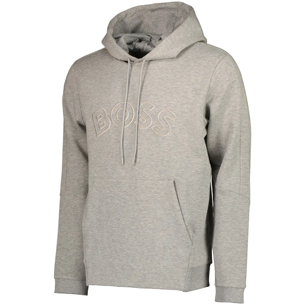Embroidered Logo Hoodie