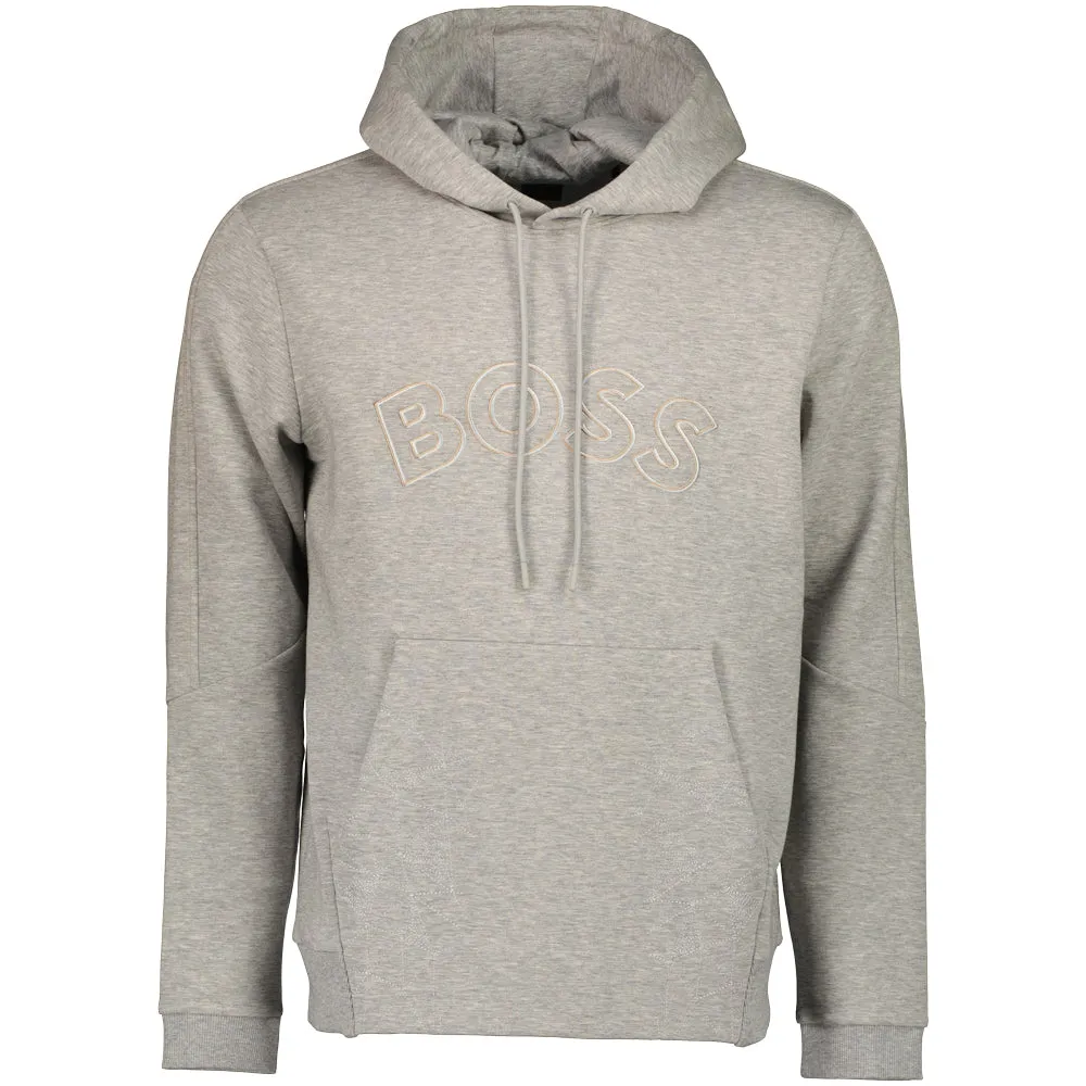Embroidered Logo Hoodie