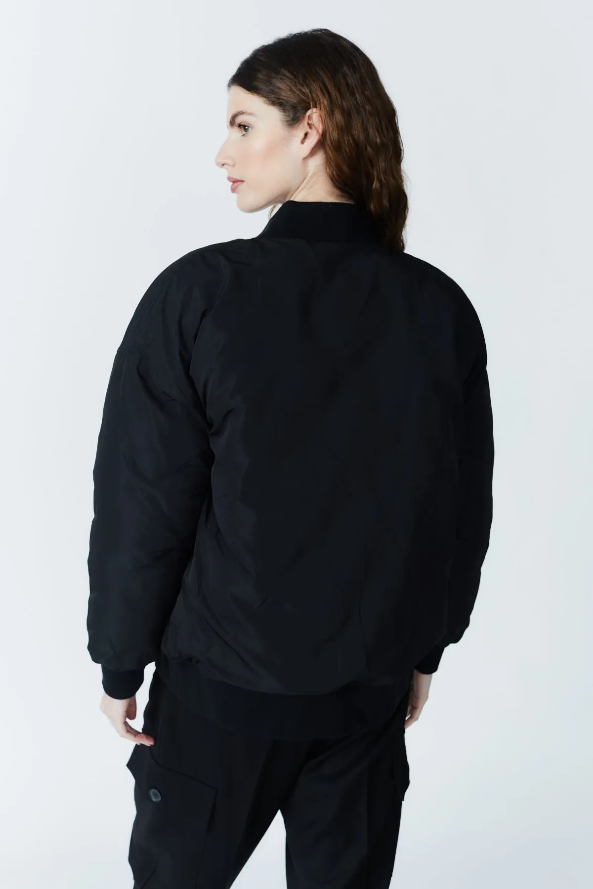 KAI REVERSIBLE BOMBER JACKET