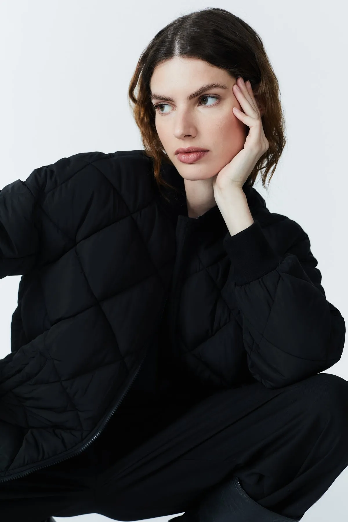 KAI REVERSIBLE BOMBER JACKET