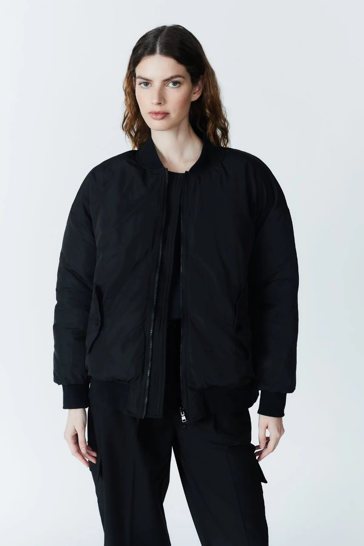 KAI REVERSIBLE BOMBER JACKET