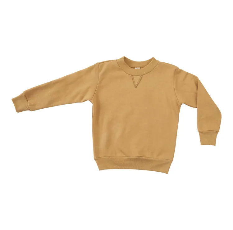 Kid's Fleece V-Inset Pullover Sweatshirt