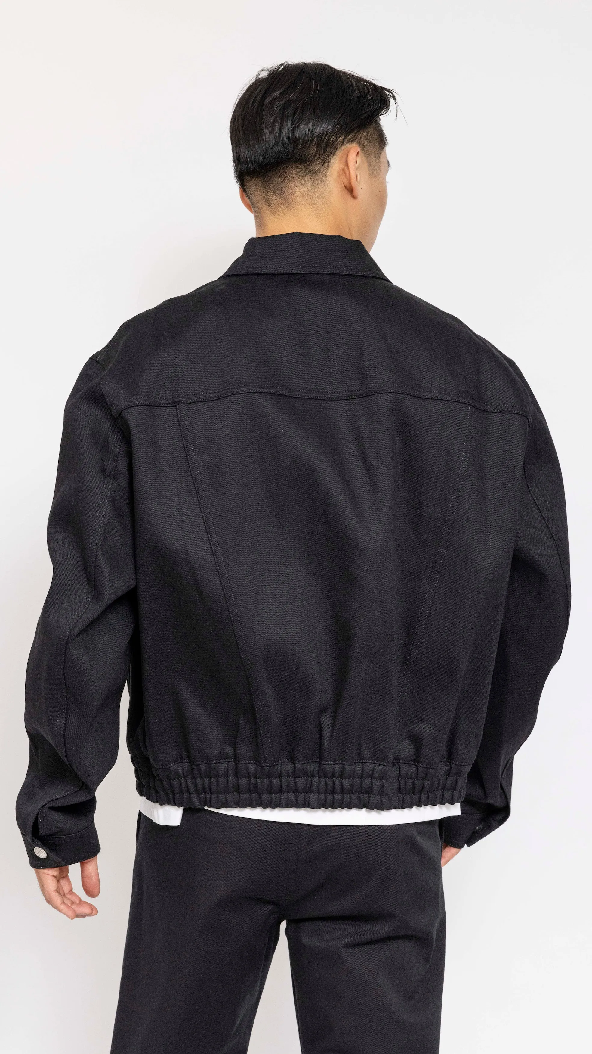 MARNI BLACK RAW DENIM JACKET