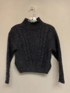 Mayoral Size 5 Navy Cableknit Acrylic Blend Girls Sweatshirts & Jackets