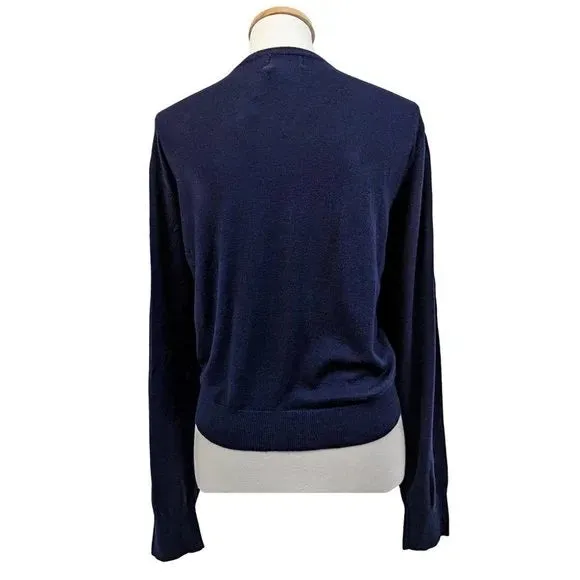 Proud Peacock Night Blue Cardigan