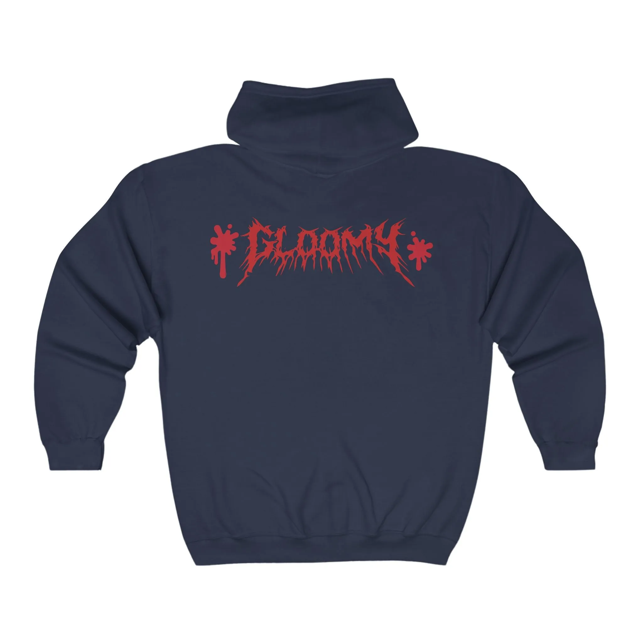 Sketch Gloomy Zip Up Hoodie