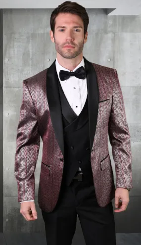 Statement  BELLAGIO-15-BU Mens Suit