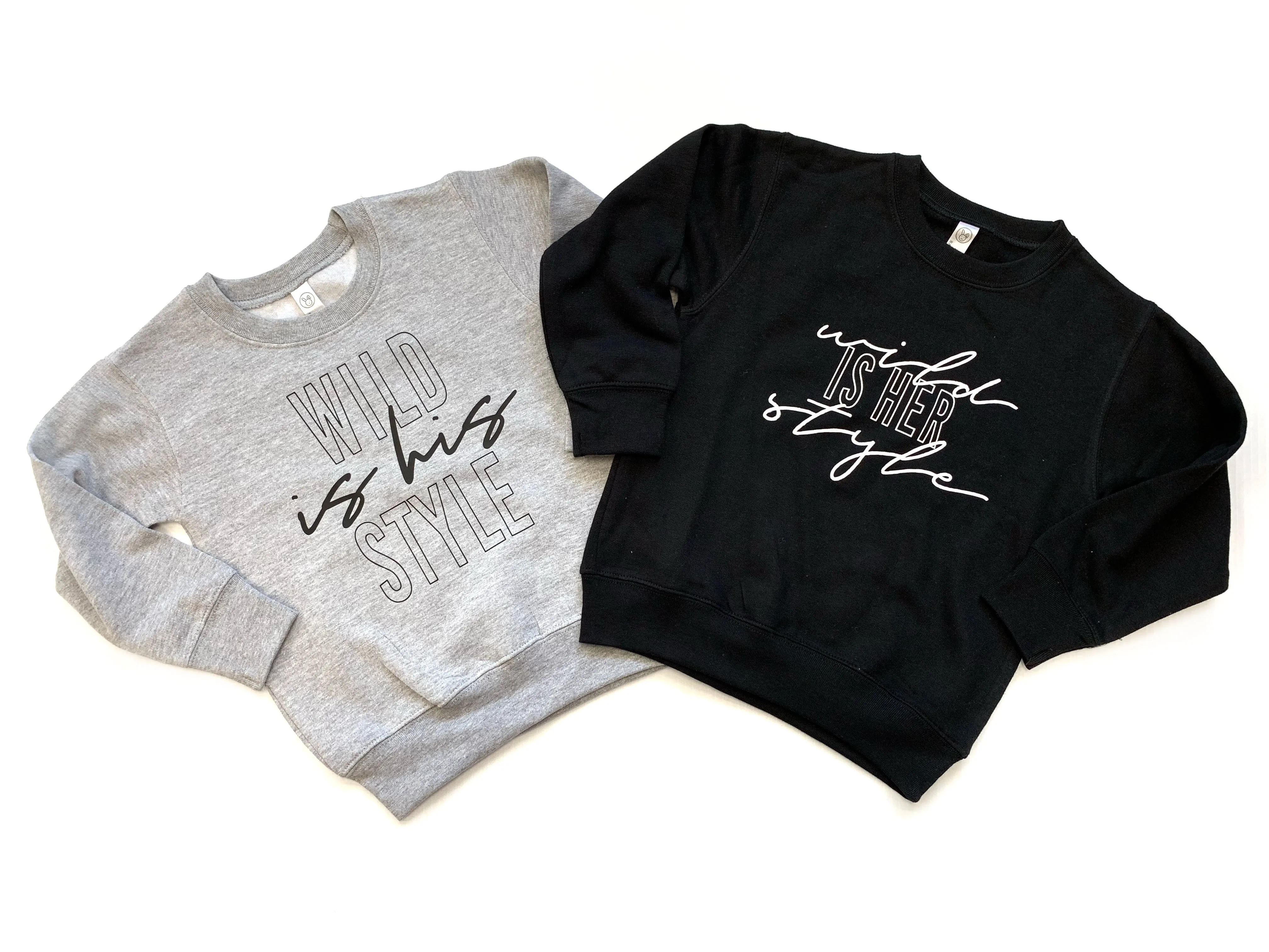 Wild is His Style - Boy's Crewneck Pullover